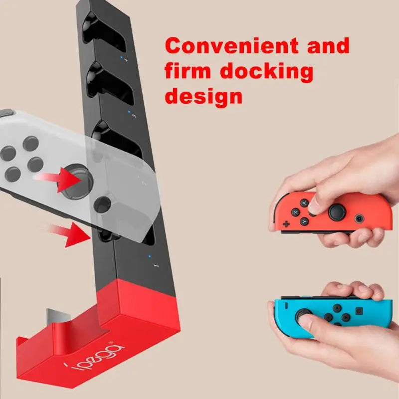 Nintendo Switch Joy-Con Charging Dock Station – 4 or 6 Slots