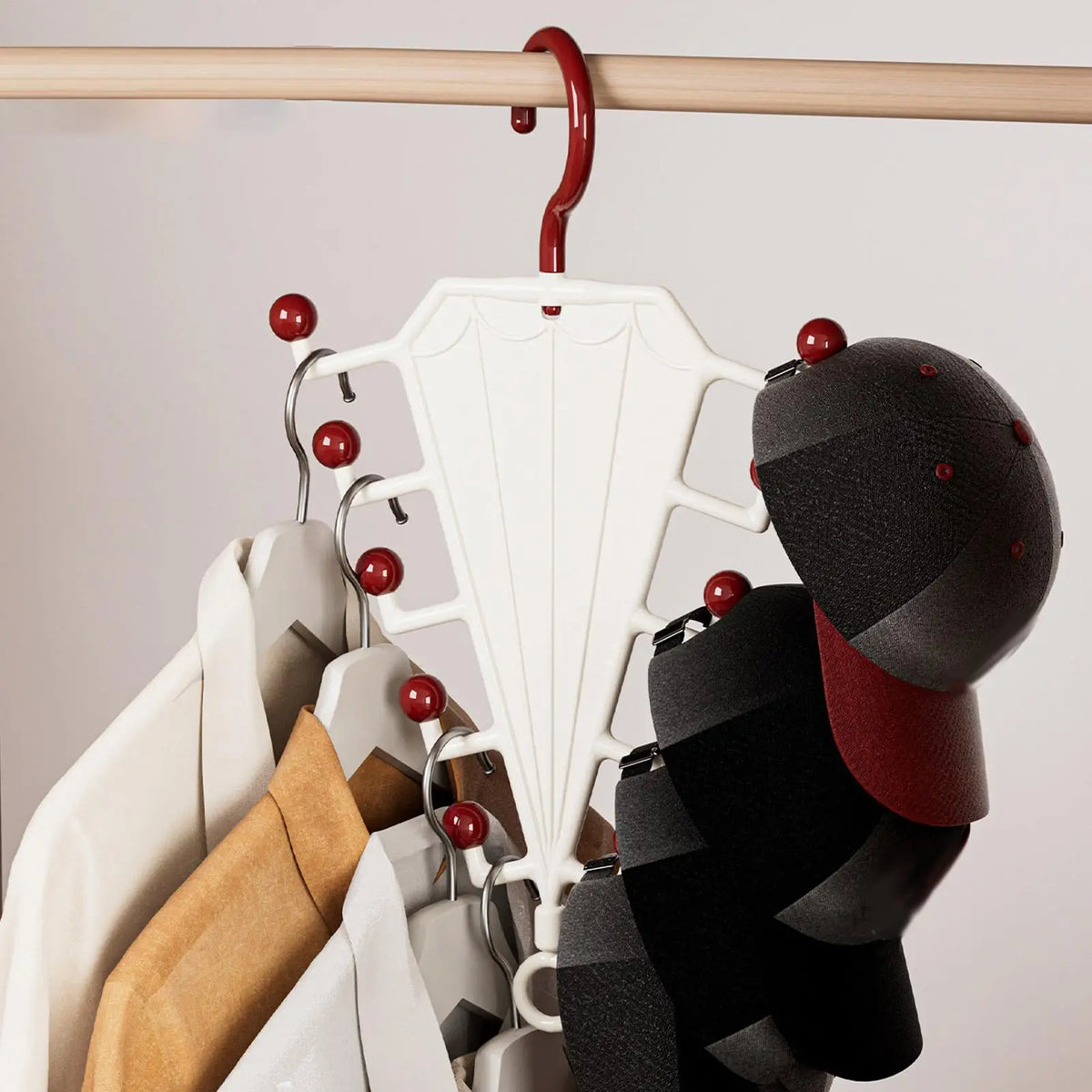 V-Shape Space Saving Clothes Hanger | Closet Organizer Rack