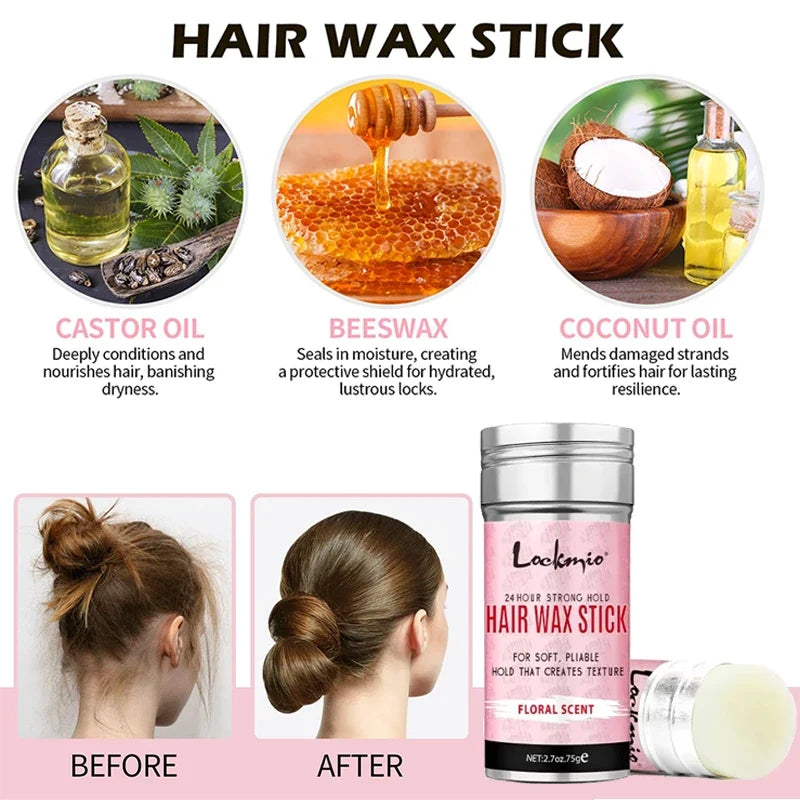 Professional Styling Wax Women Anti-frizz Pomade Smoothing Broken