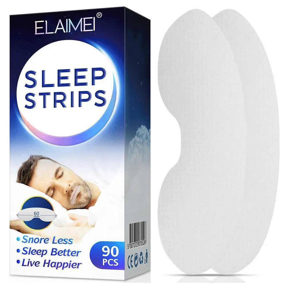 Mouth Tape Sleep Strips 90pcs – Nasal Breathing & Quieter Sleep
