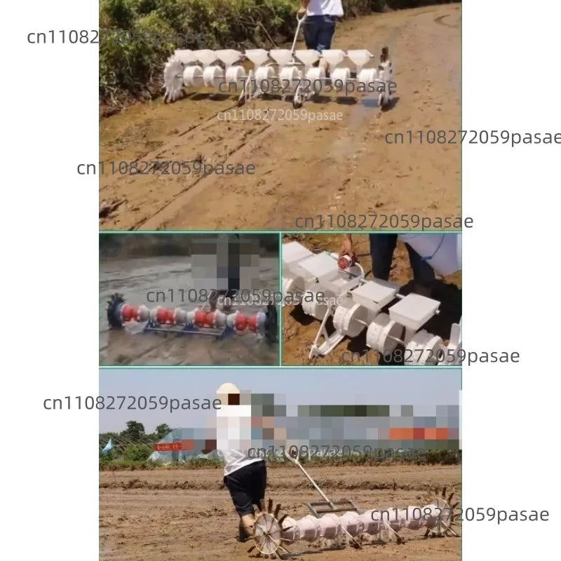 Hand-Held Rice Drum Seeder – Multifunction Paddy Planter Tool