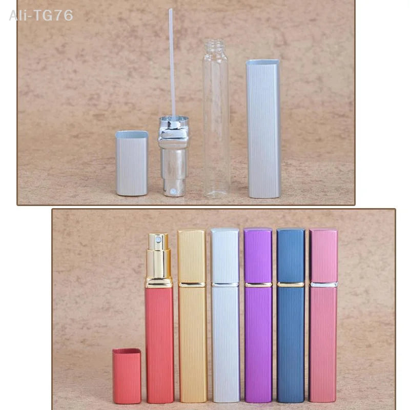 12ml Refillable Aluminum Perfume Spray Bottle | Travel Dispenser