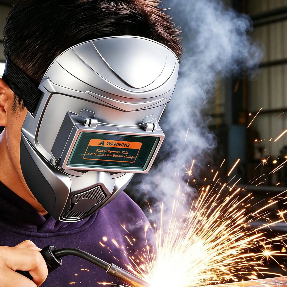 Auto Darkening Welding Helmet – Anti-Glare Face Shield