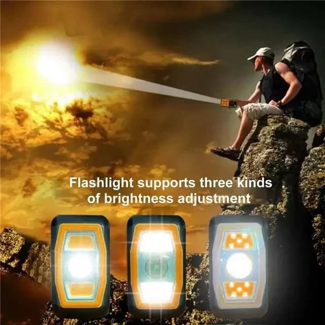 5000mAh Solar Hand Crank Emergency Radio – AM/FM/SW + Flashlight