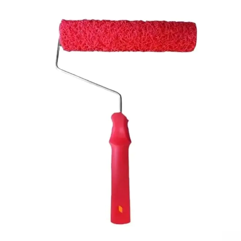Putty Roller Brush – Wall Texture & Plastering Tool | Red