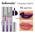 Lakerain 3-Piece Peel Off Lip Stain Set | Waterproof Lip Tint