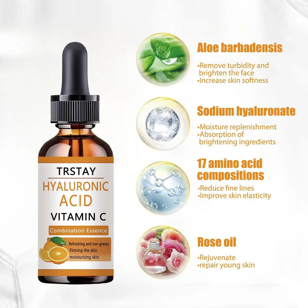 TRSTAY Hyaluronic Acid Brightening Serum | Radiant Glow