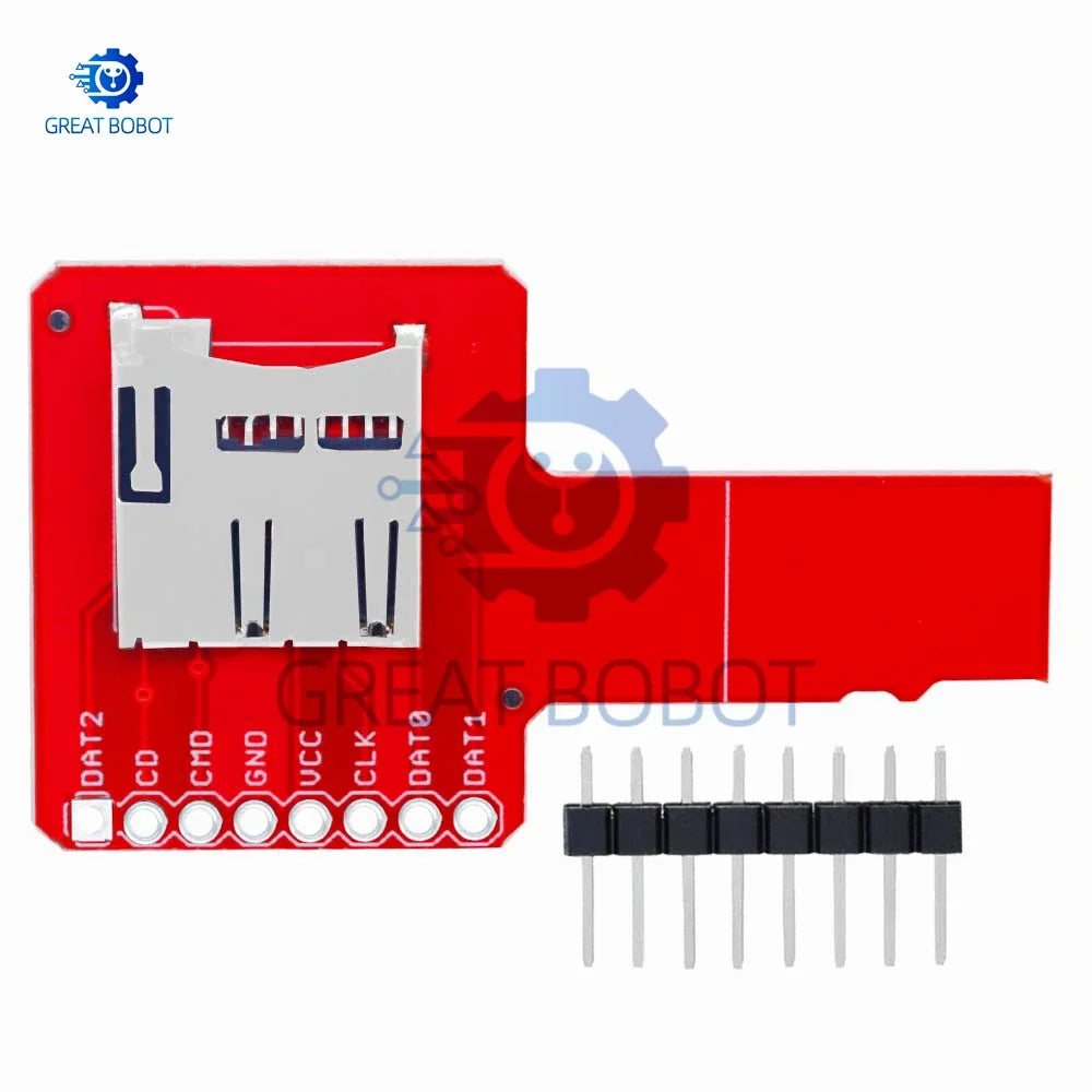 Micro SD TF Card SPI Adapter Module for Arduino (1–3 PCS)