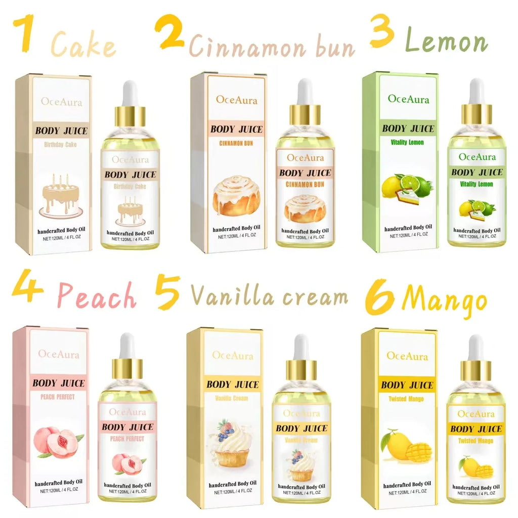 OceAura Sweet Fragrance Body Oil – Moisturizing & Nourishing