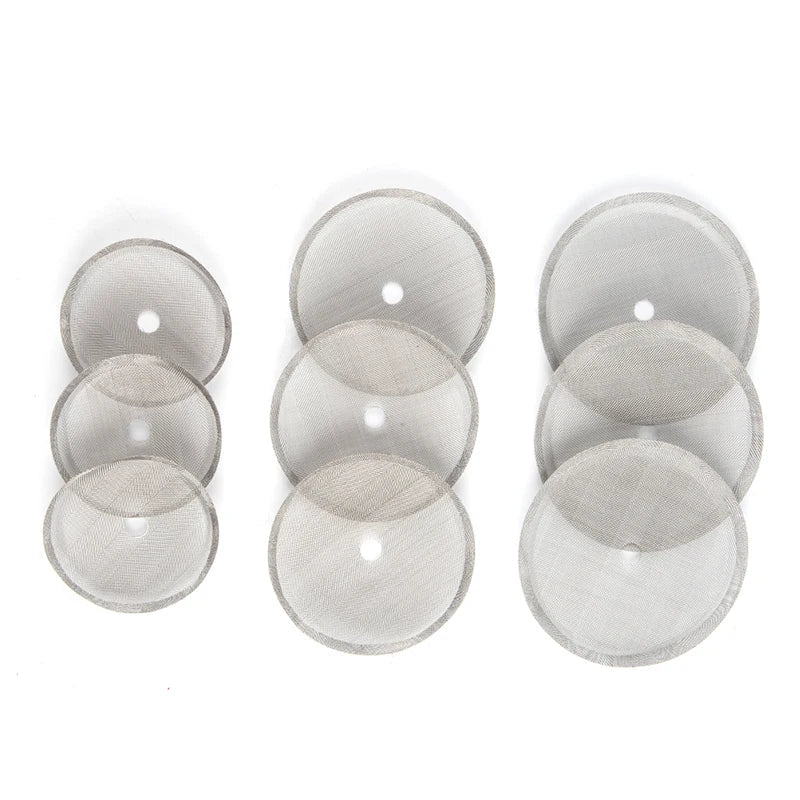 3-Pack Stainless Steel French Press Replacement Mesh Filters