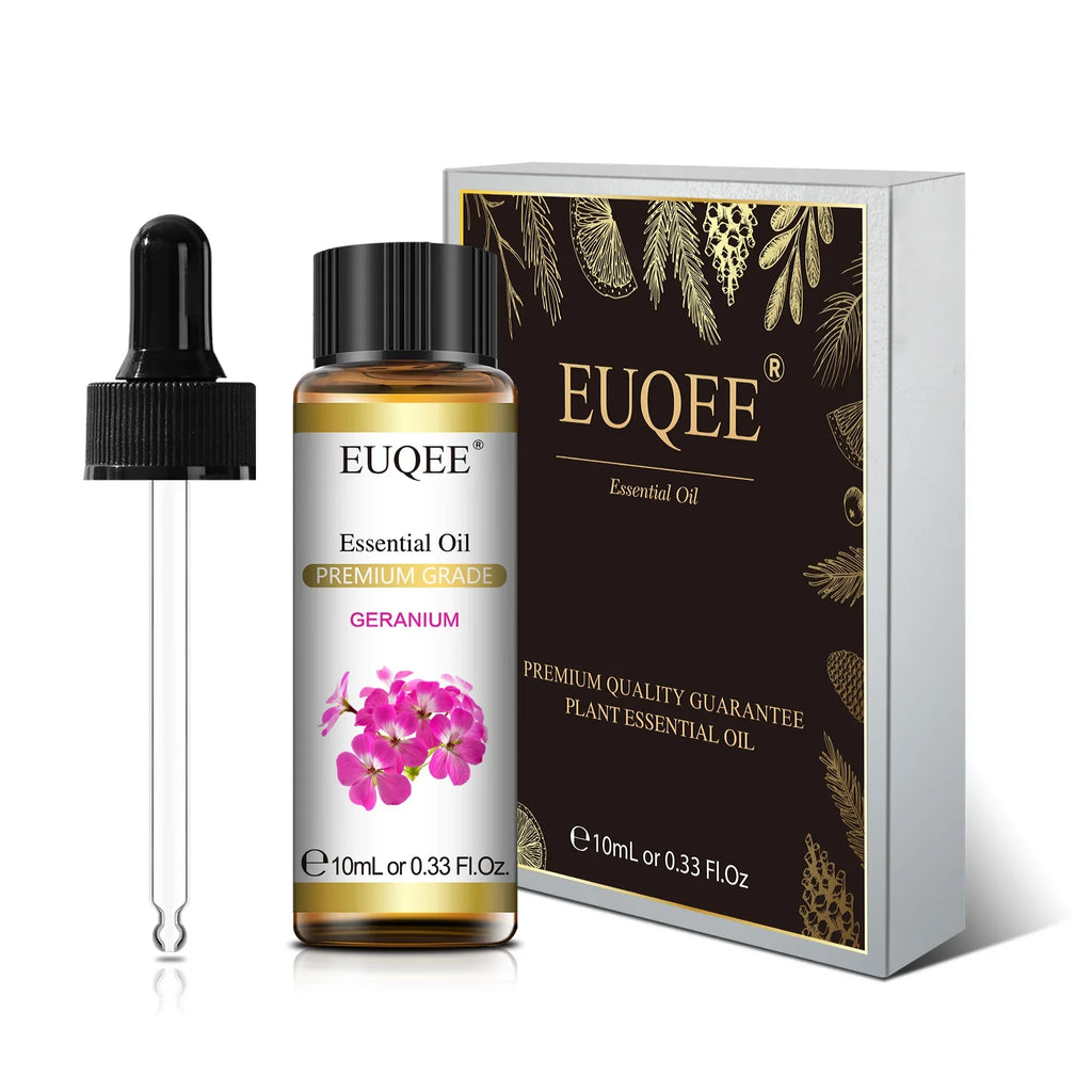 EUQEE 10ml Pure Essential Oil – Lavender, Jasmine & More