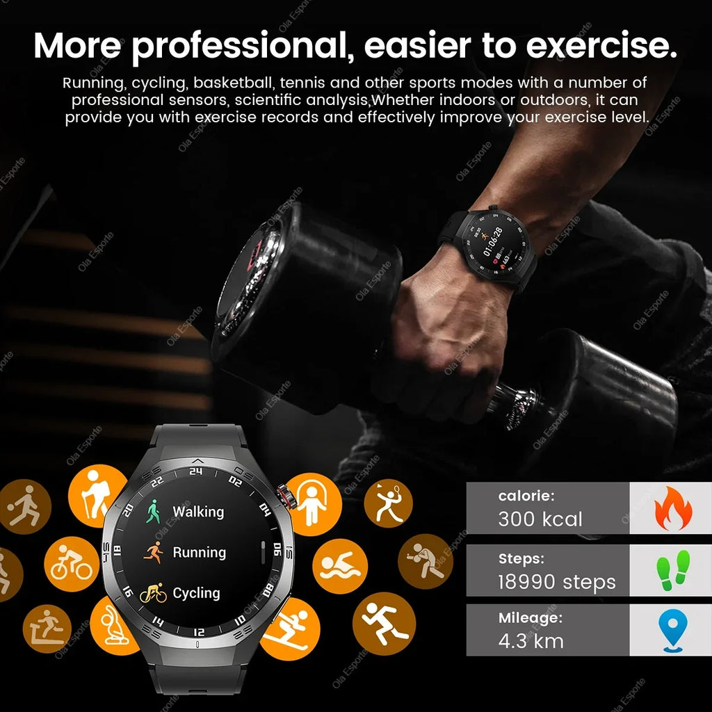 Ola Esporte HT30 Smartwatch – Bluetooth Calling & Heart Rate