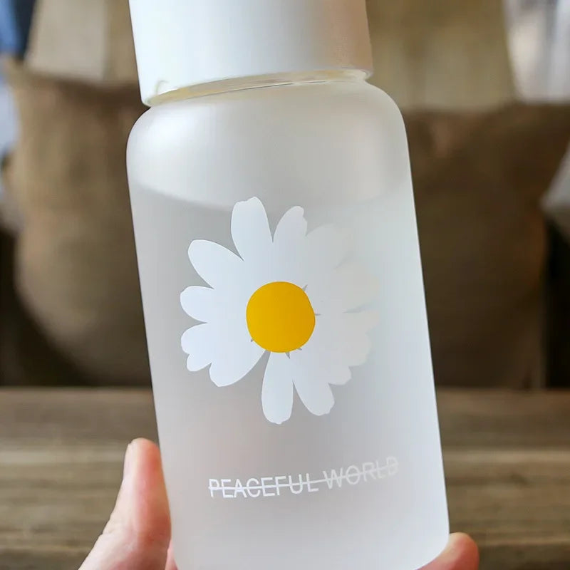 Daisy 500ml BPA-Free Reusable Leakproof Water Bottle
