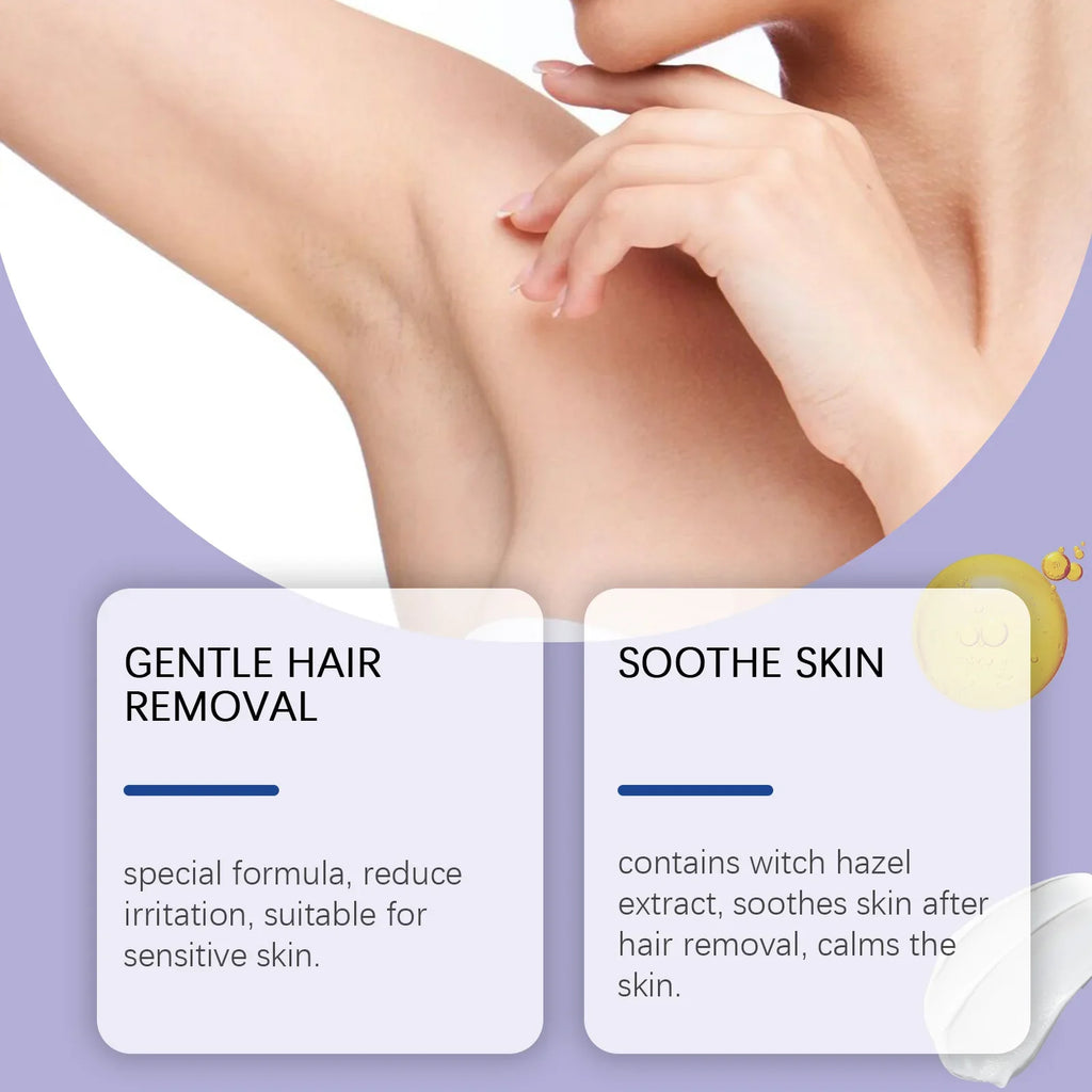 Jaysuing Gentle Body Depilatory Cream – Legs, Arms & Bikini
