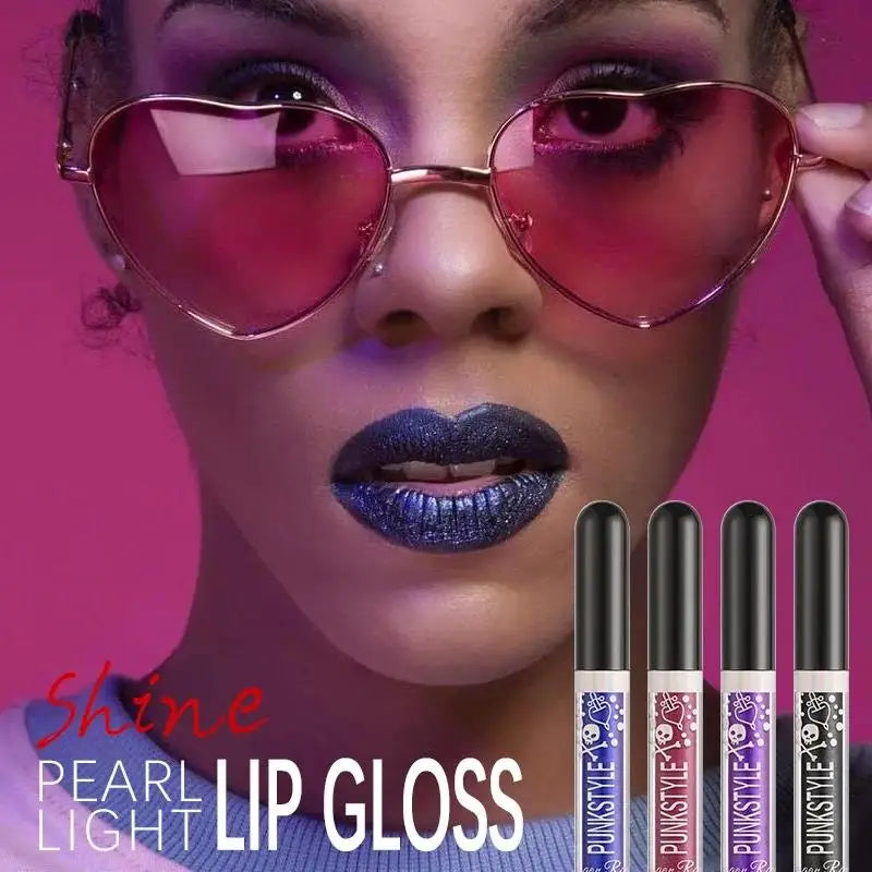 Dragon Ranee Glitter Lip Gloss Set – 12 Shades, Waterproof