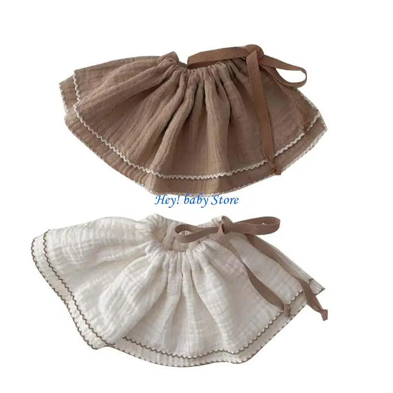 2-Pack Cotton Baby Bibs | Newborn Drool & Burp Cloths