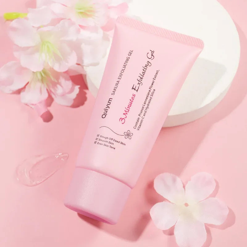 LAIKOU Sakura Exfoliating Gel Facial Scrub – Deep Clean 30g/50g