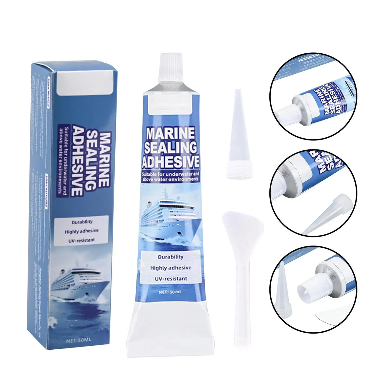 Waterproof Marine Adhesive Sealant | Boat, Yacht & RV Repair