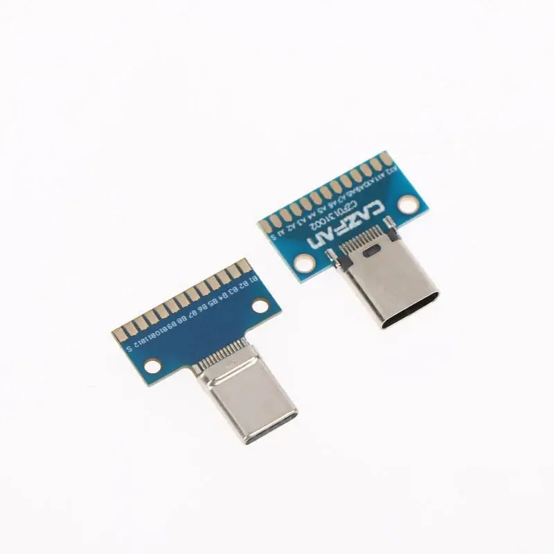 USB 3 1 C Connector 24P Male Female Plug Receptacle Adapter Solder