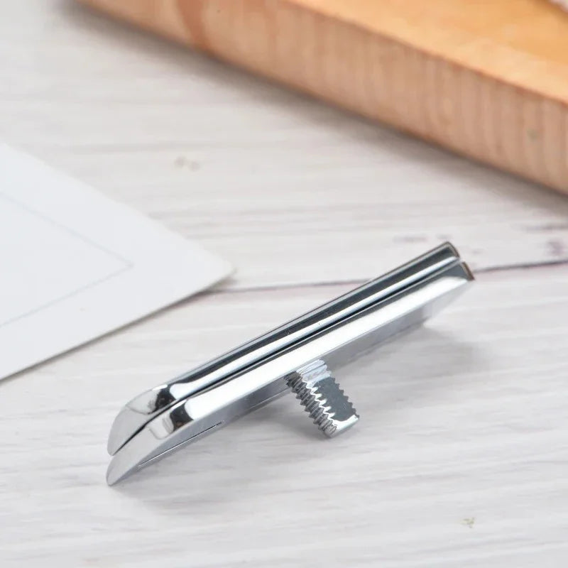 YAQI Excalibur Single Edge Chrome AC Safety Razor Head Men Zinc Alloy