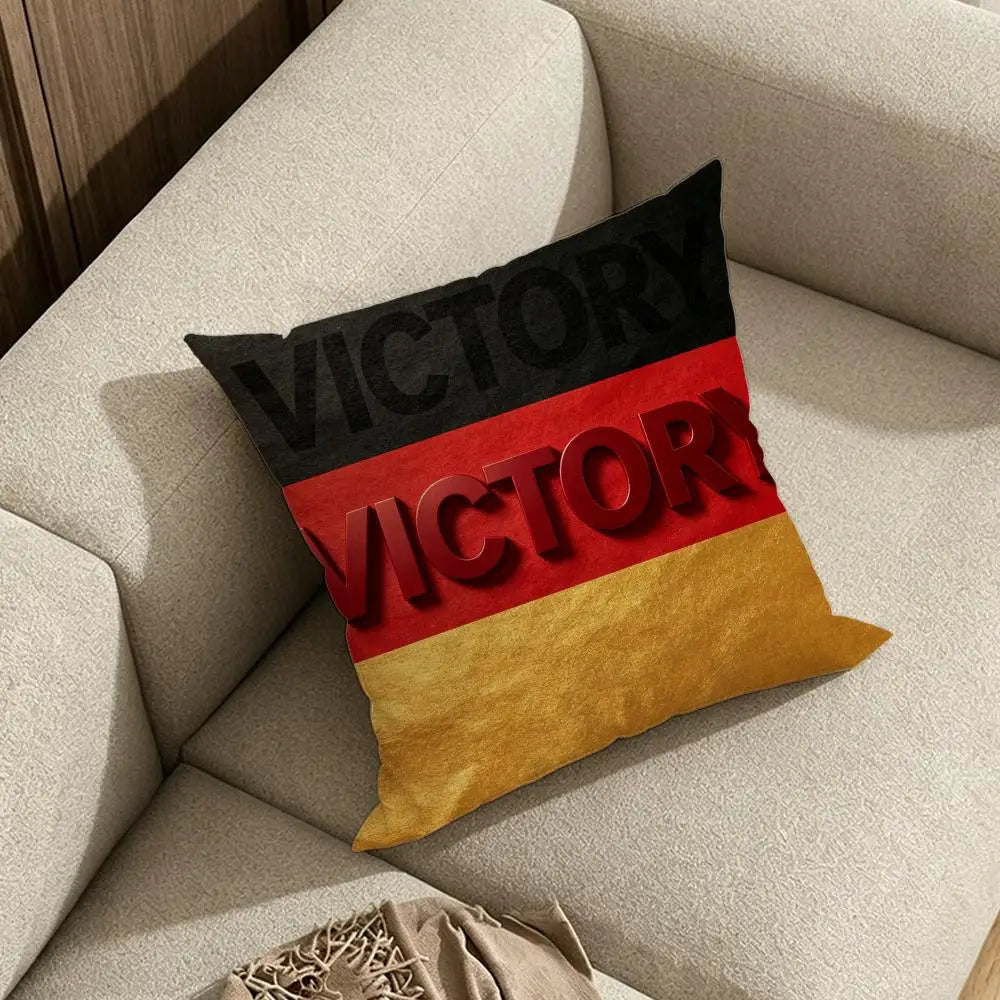 Pug Cartoon Linen Cushion Cover | Sofa, Bed & Chair Décor