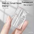 Jelly Silicone Nail Stamper & Scraper – DIY Nail Art Tool