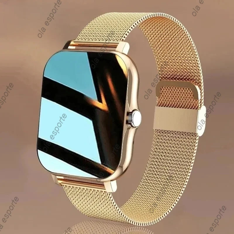 Bluetooth Smartwatch Full Touch Fitness Tracker for Men & Women