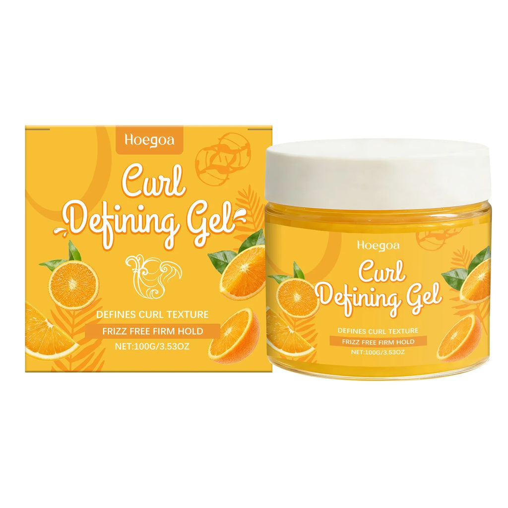 Hoegoa Curl Shaping Gel – Anti-Frizz Hair Wax & Styling Cream