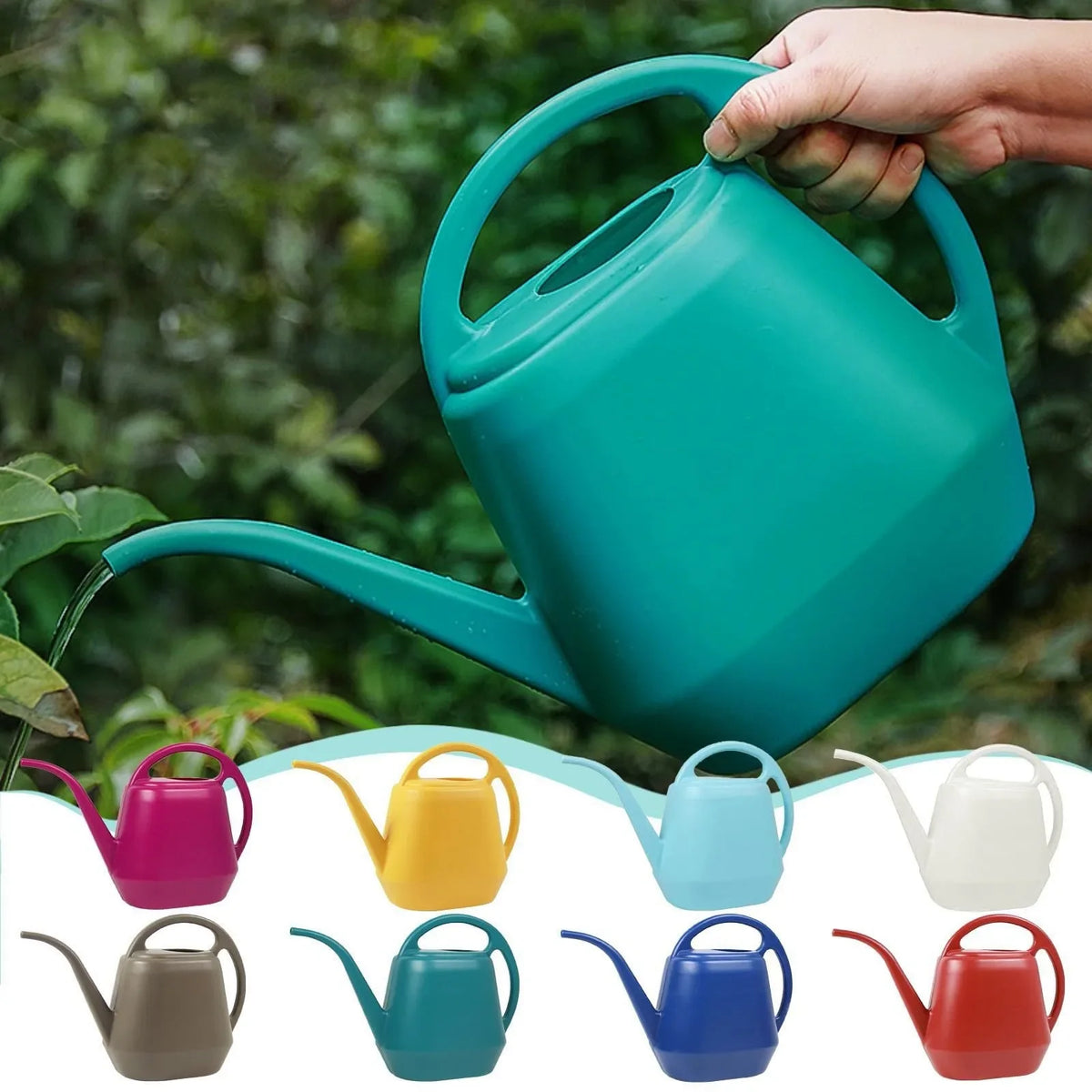 4L Long Spout Watering Can – Lightweight Garden Plant Pot