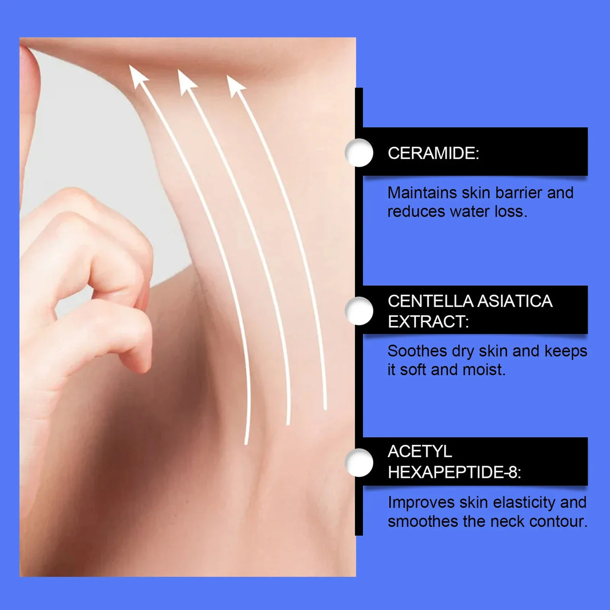 Jaysuing Firming Neck Cream with Roller – Tighten & Lift 120g