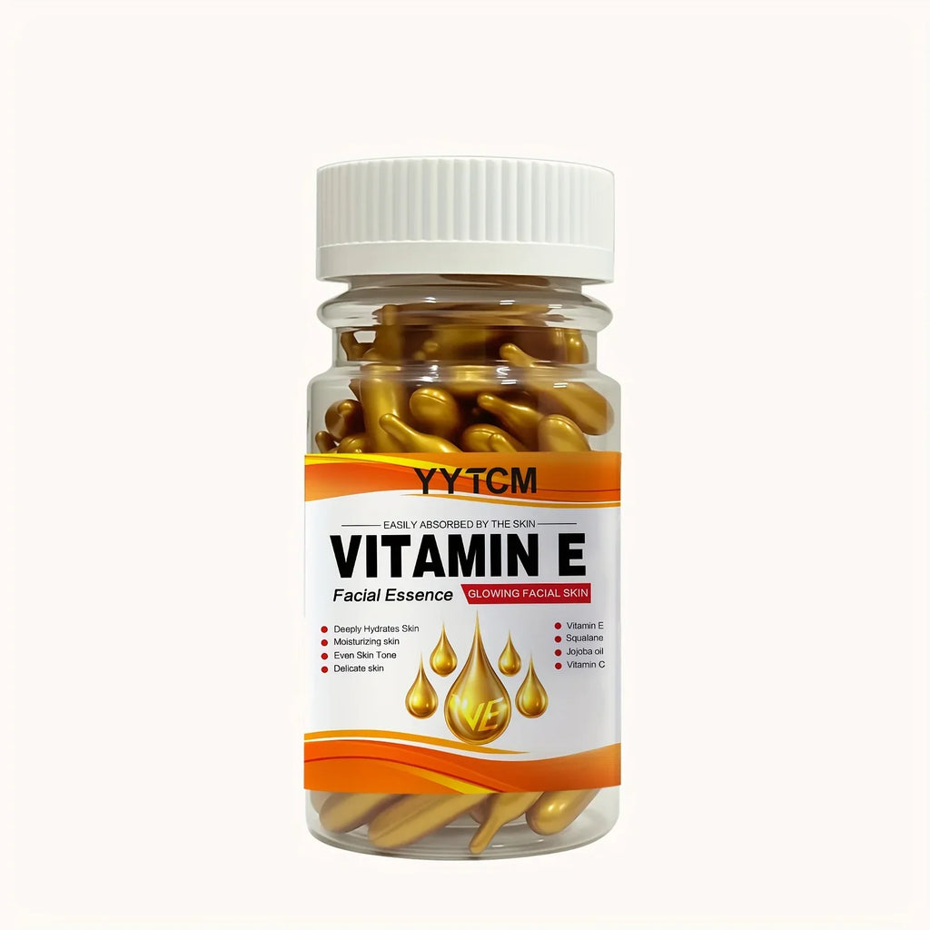 Vitamin E Capsule Essence – Squalane & Vitamin C | 90 Caps