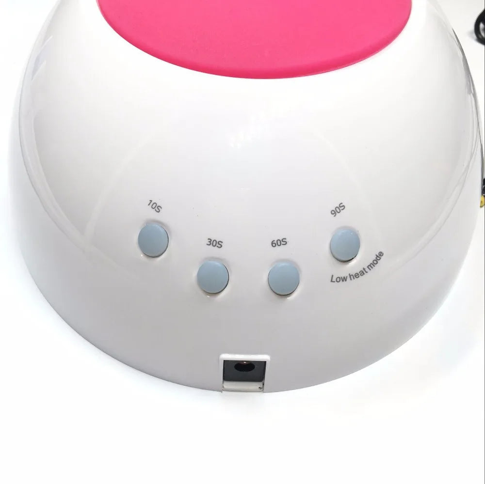 48W UV LED Nail Lamp Dryer – 33 LEDs, Auto Sensor & LCD