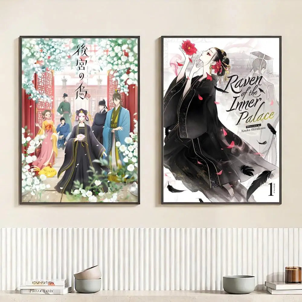 Raven of the Inner Palace Anime Poster | HD Self-Adhesive Wall Art
