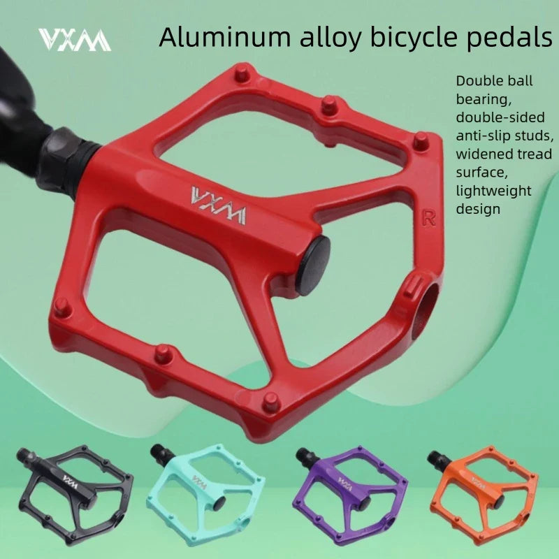 Axl Ultralight Aluminum Flat Bike Pedals | Anti-Slip MTB BMX