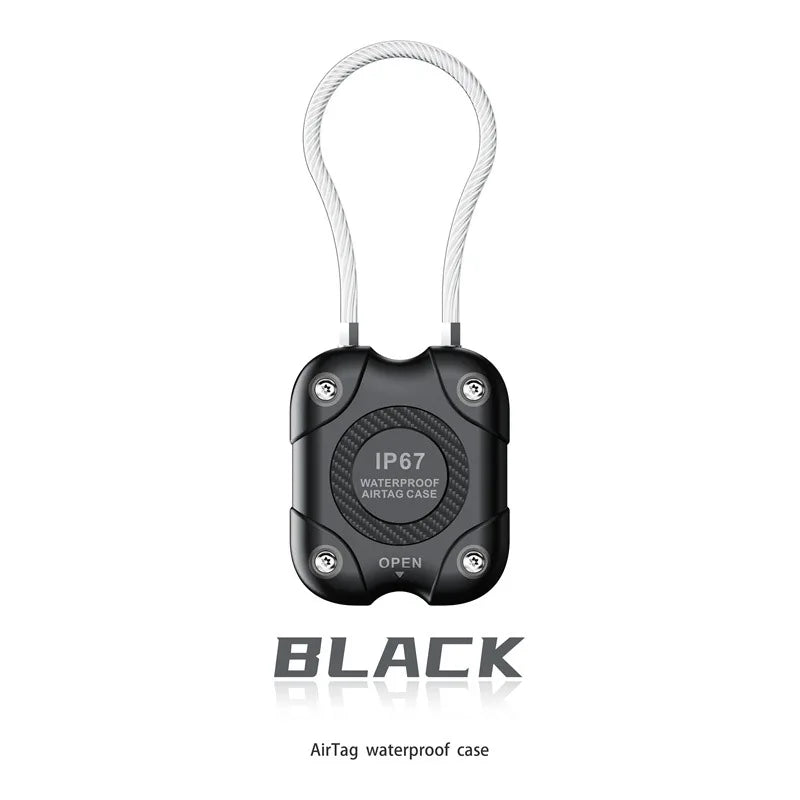Apple AirTag Holder Wire Cable Lock – 360° Protective Case