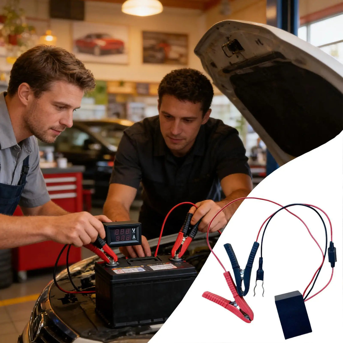 Vehicle Battery Leakage & Parasitic Draw Detector Tool