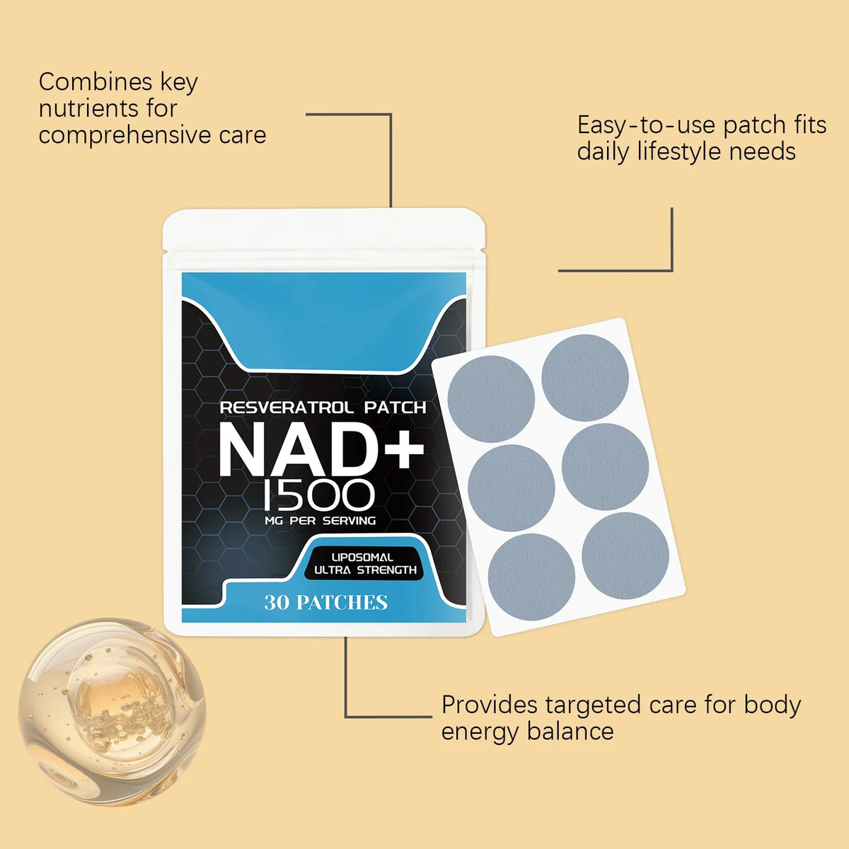 Skin-Friendly Body Care Patch – Daily Comfort & Vitality