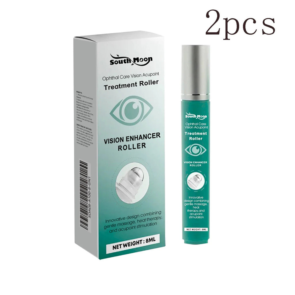 Eye Massage Roller – Acupressure Eye Care & Moisturizing Serum