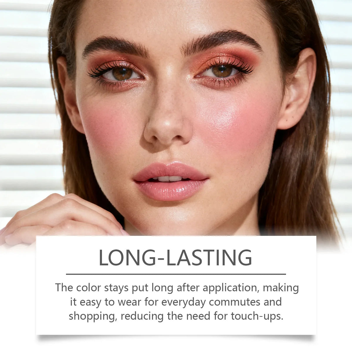 Zephoco Cream Blush Stick – Soft Mist, Hydrating Long-Wear