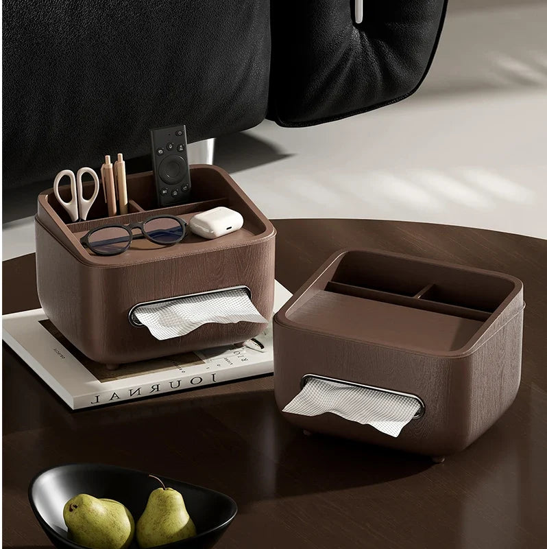Paper Towel Holder Storage Box-modern Farmhouse Rectangular Plastic