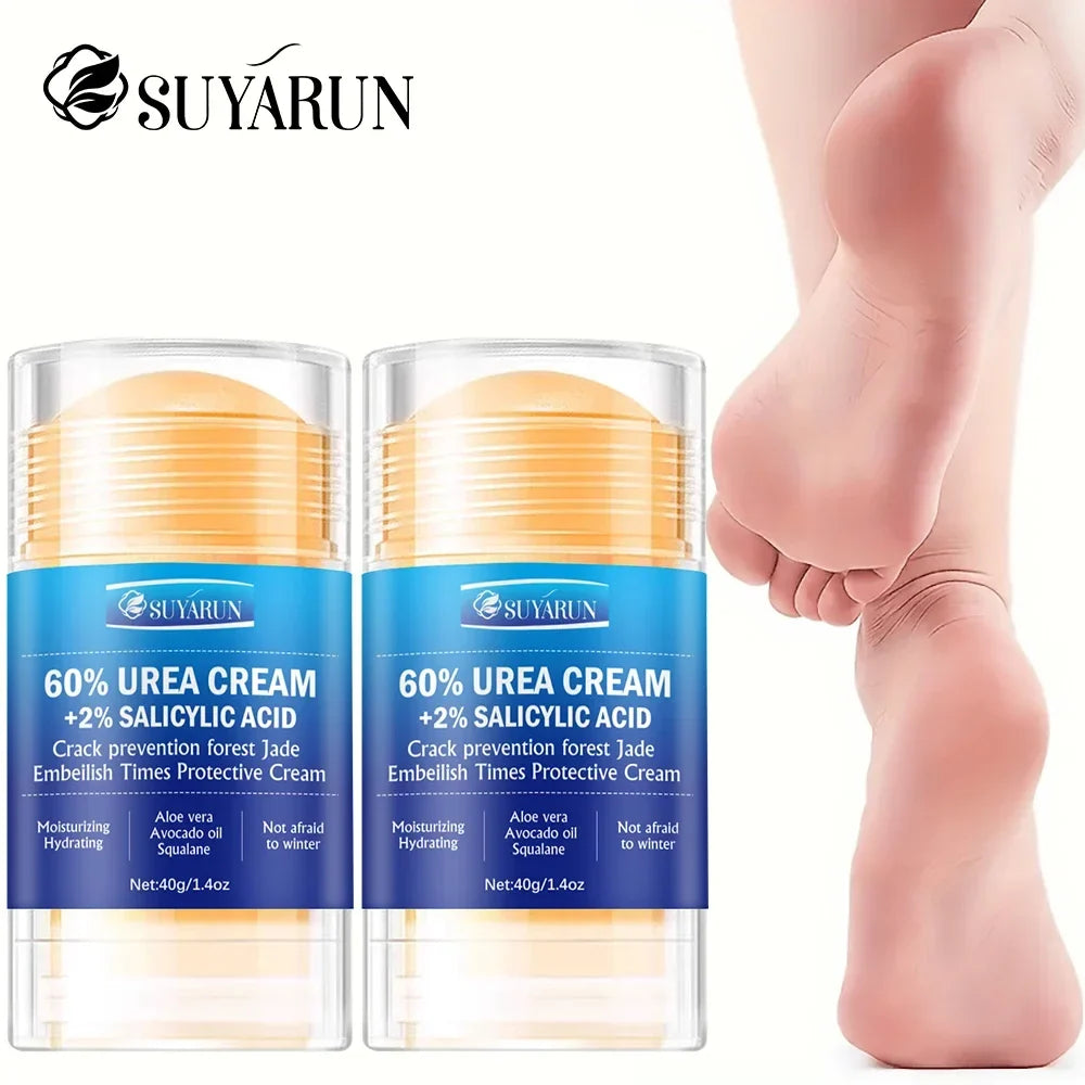SUYARUN 60% Urea Foot Cream Stick – Dry & Cracked Heel Care