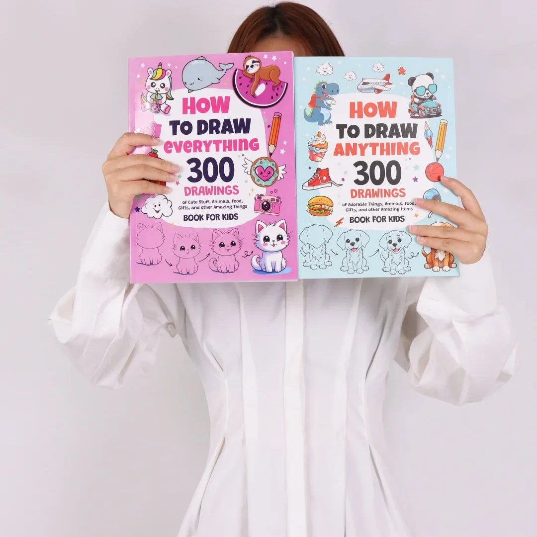 How Draw Everything 300 Drawings Cute Stuff Animals Food Gifts Other