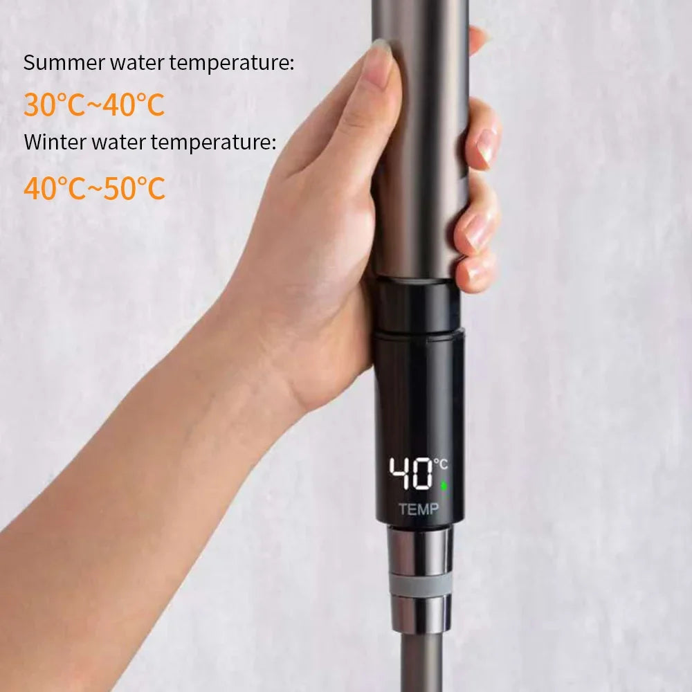 Instant Digital Shower Thermometer – Water Temp Safety
