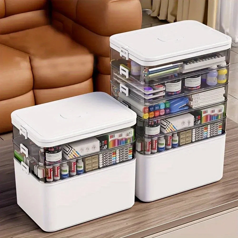 Large Capacity Multi-layer Classification Multifunctional Stationery