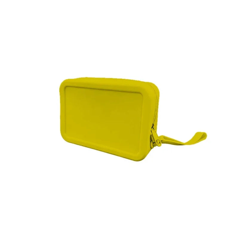 Silicone Travel Makeup Bag – Organizer, Coin Wallet & Key Pouch
