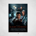 Blade Runner 1982 Vintage Movie Poster Canvas Wall Art Print