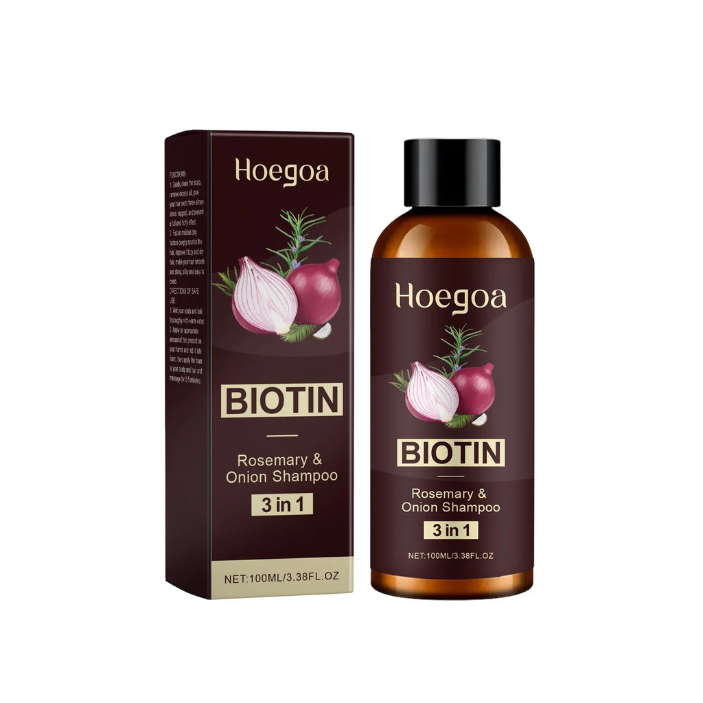 3-in-1 Onion Shampoo – Moisturizing Scalp & Hair Cleanser