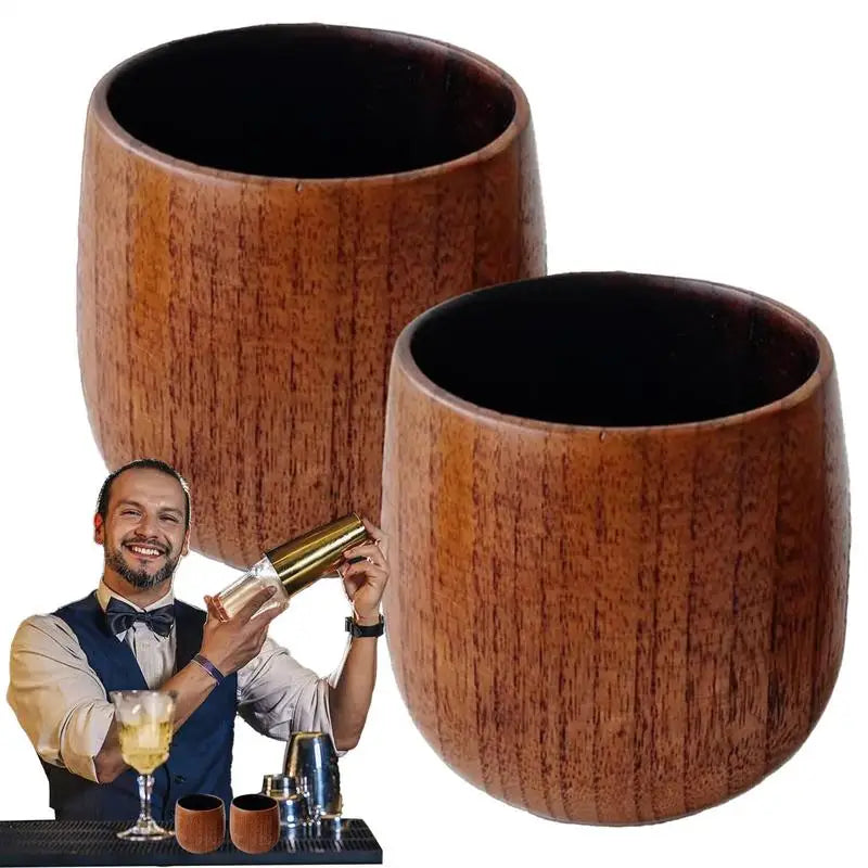 Wooden Whiskey Cup Bourbon Drinking Rustic Vintage Cool Bottle