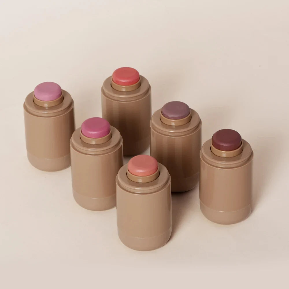 3-in-1 Blush Stick – Cheek, Lip & Glow | 6 Shades