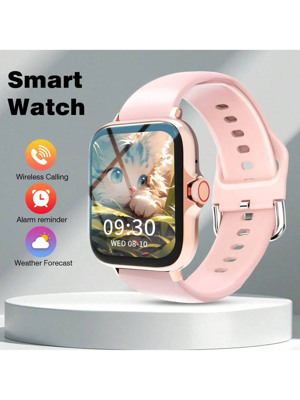 LOMAXFR 1.68" Smart Watch – Fitness, Calls & Music Control